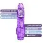 Eden 8.5" Soft Realistic Strong Vibrating Dildo - Multi Speed Flexible Vibrator - Waterproof - The Best Sex Toy for Women - Customer Favorite (Purple)