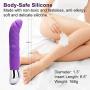 G-Spot Vibrator, Lifelike Flexible Dildo Vagina Stimulator, Rechargeble Waterproof Powerful Vibrator for Women with 10 Modes