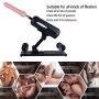 Round Powerful Sex Machines Thrusting Pumping Gun, Automatic Love Fucking Machine with Dildos Vagina Cup Masturbation Attachments