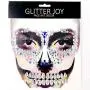 Leoars Full Face Gems Jewels, Halloween Temporary Face Tattoos, Rhinestone Face Jewels Tattoo Stickers, Crystals Body Gems Stick on Face for Festival Rave Party Outfit