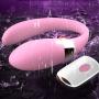 Wireless Remote Underwear Silicone Waterproof USB Rechargeable Invisible Wearable Vibrantor for Women Couples(Pink)
