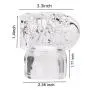 Massager Attachments Massage Accessory Attachment Silicone (Clear) Massager Attachments Massage Accessory Attachment Silicone (Clear)