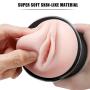 Male Masturbator With Strong Suction Base for Hands Free Fun, PALOQUETH Man Masturbation Cup with Porn Star Moaning Feature 10 Vibration Modes for Life like Experience