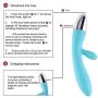 Wireless Handheld Massage Equipment - 10-Speed ​​Pulse Mode - Smooth Muscle Soreness and Sports Restore (Blue)
