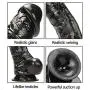 Zlolia Healthy Vibes Huge Black Thick Realistic Dildo with Balls - Lifelike Dong with Suction Cup - Oversized Body Safe Penis Shaped Sex Toy