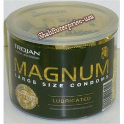 Trojan Condom Magnum 48Count Jar