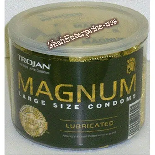 Trojan Condom Magnum 48Count Jar Trojan Condom Magnum 48Count Jar