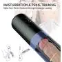WeDol Male Masturbator Automatic Masturbation Cup with 10 Thrusting Spinning Modes and 10 Speeds Hands-Free 3D Realistic Vagina Oral Stroker Sex Toys for Men Masturbation