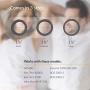 Vacuum Pump Accessories, Bushings for Manual or Automatic Penis Pumps for Men - Adapter Bushings for Pos-T-Vac and Erec-Tech Pumps (C - Small 1 ⅝”)