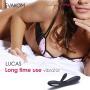 SVAKOM Powerful Ultra-long Battery Intelligent G-spot Large Rechargeable Rabbit Vibrator. (Lucas-Black)