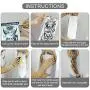 Full Arm Temporary Tattoo, 5 Sheets Temporary Tattoo Black tattoo Body Stickers for Man Women. Full Arm Temporary Tattoo, 5 Sheets Temporary Tattoo Black tattoo Body Stickers for Man Women.