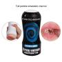 MLSice Male Masturbator Real Vaginal Realistic Pocket Pussy Strong Suction Suck Vacuum Masturbating Masturbation Cup Adult Sex Toys for Men