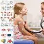 Konsait 200pcs Hospital Theme Temporary Tattoos, Ambulance Doctor Nurse Theme Fake Waterproof Tattoos for Kids Birthday Party Favor Boys Girls Cosplay Accessories School Education Theme Gift Reward Konsait 200pcs Hospital Theme Temporary Tattoos, Ambulance Doctor Nurse Theme Fake Waterproof Tattoos for Kids Birthday Party Favor Boys Girls Cosplay Accessories School Education Theme Gift Reward