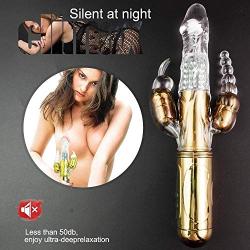 Locodd Sports Bra Vibr-a^rt-o^r, Female 10 Frequency Waterproof Vibration Wand for Women Tongue Vibrant Toy Sports Bra
