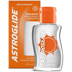 Astroglide Warming Liquid, Water Based Personal Lubricant, 2.5 oz.