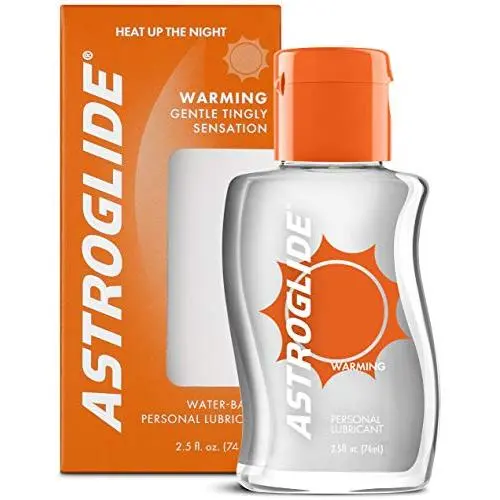 Astroglide Warming Liquid, Water Based Personal Lubricant, 2.5 oz. Astroglide Warming Liquid, Water Based Personal Lubricant, 2.5 oz.