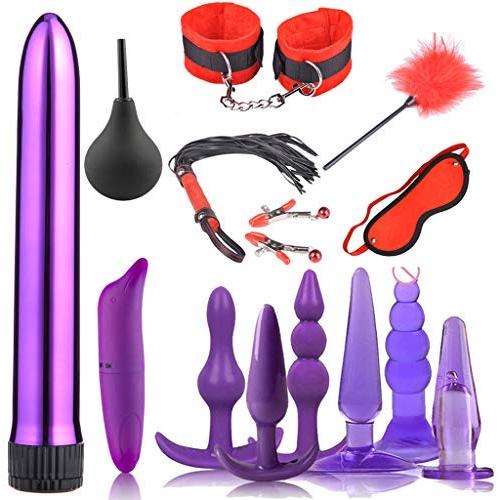 Guiseniour Six Toys for Couples Analll Cleaner Handcufffs Whipp Adult Ssex Toys Kit BDSMEee Bondagge Toy Flirtt Games for Couples