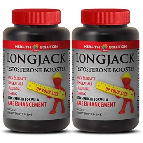 Longjack Male Enhancement Formula Dietary Supplement (Maca Extract, Tongkat Ali Root, L-Arginine, Ginseng) 2 Bottles Longjack Male Enhancement Formula Dietary Supplement (Maca Extract, Tongkat Ali Root, L-Arginine, Ginseng) 2 Bottles