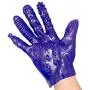 Roxy Sex Toys Sex Gloves Finger Dildo G spot & Anal Teasing Masturbation Ribbed Massage for Women Men & Couples Purple