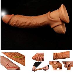 Pênňís Sleeve Extender Delay Éjá-cúlátion Silicone Pênňís Ring C-lītǒrís S-timùlátiòn Ring for Men-1245T