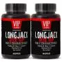 Natural male enchantment pills increase size and length - LONGJACK SIZE UP (MALE ENHANCEMENT FORMULA) - Tongkat ali long jack 120 capsules - 2 Bottles 120 Capsules