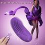 Wearable Vibrator with Wireless Remote Control for Clitoris Stimulation, Adorime Strong Vibration Portable G-Spot Stimulating Vagina Massager with Waterproof & Soft Silicone, Adult Toys for Couple Fun