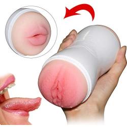 Sex Dolls for Men Lifelike Vibration Masturbation Cup,2 Hole Realistic Male Masturbation Device …