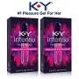 K-Y Intense Pleasure Gel Lubricant, 0.34 oz. (Pack of 2) K-Y Intense Pleasure Gel Lubricant, 0.34 oz. (Pack of 2)