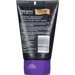 Trojan Explore Water-Based Personal Lubricant Gel - 4 oz