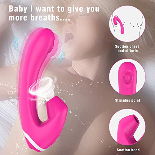 Womens Toy Suction Clitorial Sucking Vibrate Adullt Toys for Women Multi Speed Clitorial Sucking Toy for Woman Oral Tongue Simulator, Waterproof Vibration Wand Six Things for Couples Prime T-Shirt