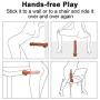 10 Inch Realistic Penis Dildo with Suction Cup for Hands-Free Play Dong with Balls Fake Penis Adult Sex Toys for Female Masturbation(Brown)