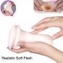 Male Masturbator Cup with Girl Moaning Interactive, Adult Sex Toys for Men with 10 Thrusting Modes 4D Realistic Vagina Pocket Pussy Automatic Stroker Masturbation USB Rechargeable Easy Clean