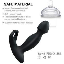 Lovexotic Multi Speed Vibrating Prostate Massager Advanced Silicone Male P-Spot Vibrator Anal Sex Toys for Man