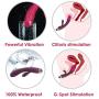SVAKOM Alice Vibrators Sex Toys For Women G-spot Massager Clitoral Stimulator Dildos Adult toys Discreet Packging(pale pink)