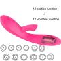 Portable 12 Sucking V-ǐbr-át-ors Electronic Mobile Computer USB Rechargeable Power Suitable for Home Personal Fitness Sports