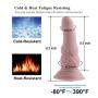 6.3&quot Silicone Anal Plug for Hismith Sex Machine with Quick Air Connector,5.5&quot Insertable Length