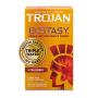 Trojan Condoms Ultra Ribbed Ecstasy Lubricated