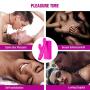 G-Spot Rabbit Vibrator with Lifelike Texture for Women Clitoris Stimulation | Lyps Holly - Waterproof Silicone Dildo Clit Dual Action Stimulator with 10 Powerful and Silent Vibration Patterns