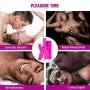 G-Spot Rabbit Vibrator with Lifelike Texture for Women Clitoris Stimulation | Lyps Holly - Waterproof Silicone Dildo Clit Dual Action Stimulator with 10 Powerful and Silent Vibration Patterns