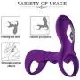 GRADYBROW Lǒck S`perm Ring Purple Frequency Viabration Sixual Devices Rings Healthy Toy for Men Delay Time GRADYBROW Lǒck S`perm Ring Purple Frequency Viabration Sixual Devices Rings Healthy Toy for Men Delay Time