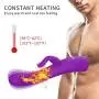 Rotating G-spot Clitoris Rabbit Vibrator - Adorime Powerful Rechargeable Clitoral Massager Heating Vibrator with 7 Modes, Waterproof Adult Sex Toys Stimulator Sex Things for Women Rotating G-spot Clitoris Rabbit Vibrator - Adorime Powerful Rechargeable Clitoral Massager Heating Vibrator with 7 Modes, Waterproof Adult Sex Toys Stimulator Sex Things for Women