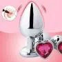 Waterproof Adult Sex Toys 3Pc Heart Butt Plug Shaped Base with Jewelry Birth Stone Butt-Anal-Play Heart Jewel Anal Plug Butt Plug Sex Games (Blue) (Purple) Waterproof Adult Sex Toys 3Pc Heart Butt Plug Shaped Base with Jewelry Birth Stone Butt-Anal-Play Heart Jewel Anal Plug Butt Plug Sex Games (Blue) (Purple)