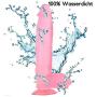 Sex Talk 12 inch Huge Dildo Extreme Big Realistic Sturdy Suction Cup Penis for Women Sex Toys（Pink）