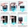 Sexpoy Wonderful Training Soft Wand Male Enhancement Pump Men Massag Water Pump with Clear Tube for Easy Viewing 100% Secret Packing