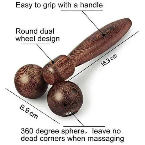 Roller Massager Massage Tool Wenge Wood Massage Wheel CafThings Wood Massager Stick for Foot Arm Leg Neck Back Waist Thin Face Roller Massager Massage Tool Wenge Wood Massage Wheel CafThings Wood Massager Stick for Foot Arm Leg Neck Back Waist Thin Face