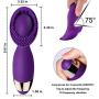 10 Speeds Vibration Women Massaging Simulated Oral Sucking Toy Muscle Relaxation USB Rechargeable Clitorial Toy for Woman Swimsuit