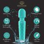 Massage Wand,Handheld Wireless Vibrating Massage for Neck, Shoulder, Back, Full Body. Cordless and Whisper Quiet. Portable Mini Massager for Women/Men. 20 Massage Modes for Relaxation. By Reece & Rose