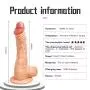 12-Speed Vibrating G~Spôt Vîb~rá~tör 360 Rotary Vibration, Soft-Ðildǒ Magic Vibrartion Vibrate Durable,Easy to Clean Great Relax Gift for Women/Men