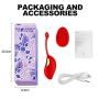 Hehelen 12 Speed Rechargeable Powerful Remote Control S-ucking V-ibrarrtor Toy E-gg Waterproof MSS-ger for Women