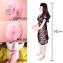 165 cm 3D Realistic Silicone Doll Adult Toys-Mens Inflatable Doll Solid Silicone Mold Material